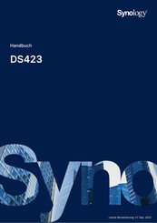 Synology DS423 Handbuch