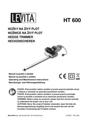 Levita HT 600 Benutzungs- Und Wartungsanleitung