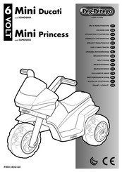 Peg Perego Mini Ducati Gebrauch Und Wartung