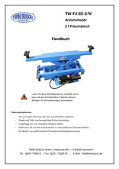 Twin Busch TW F4.5D-5/W Handbuch