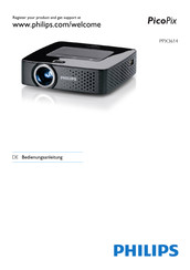 Philips PicoPix PPX3614TV/EU Bedienungsanleitung