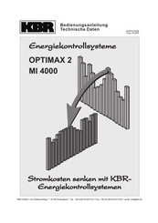 KBR OPTIMAX 2 MI 4000 Bedienungsanleitung