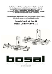 bosal Comfort Pro III Montageanleitung Und Sicherheitsvorschriften