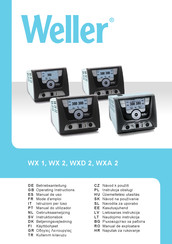 Apex Tool Group Weller WX1N Betriebsanleitung