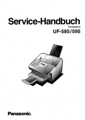 Panasonic UF-595 Servicehandbuch