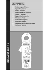 Benning CM 11 Bedienungsanleitung