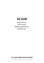 Scandomestic XO 6500 Bedienungsanleitung