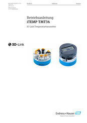 Endress+Hauser iTEMP TMT36 Betriebsanleitung