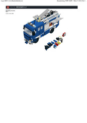 LEGO Bauanleitung THW GWK1 Mod V Montageanleitung