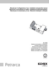 Vimar PETRARCA Installations- Und Benutzerhandbuch
