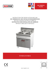 Redfox FE 70/40 G Gebrauchs- Und Installationsanweisung