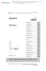 Sony BRAVIA KE-55XH90 Serie Referenz-Anleitung