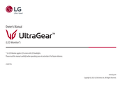 LG UltraGrear 25GR75FG Bedienungsanleitung