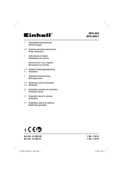 EINHELL 41.525.20 Originalbetriebsanleitung