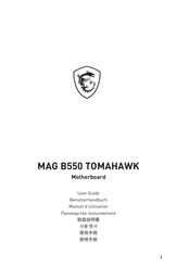 MSI MAG B550 TOMAHAWK Benutzerhandbuch