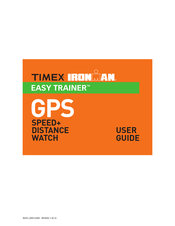 Timex IRONMAN EASY TRAINER W293 GPS Benutzerhandbuch