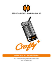 STORZ & BICKEL Crafty+ Gebrauchsanweisung