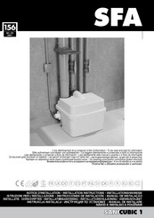 SFA SANICUBIC 1 Installationshinweise