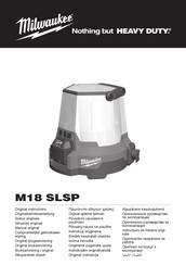 Milwaukee M18 SLSP Originalbetriebsanleitung