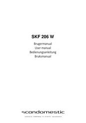 Scandomestic SKF 206 W Bedienungsanleitung