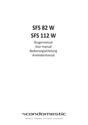 Scandomestic SFS 112 W Bedienungsanleitung