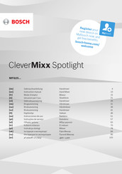 Bosch CleverMixx Spotlight MFQ2520B/01 Gebrauchsanleitung