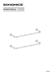 Songmics HSR67BK02 Bedienungsanleitung