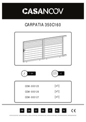Casanoov CARPATIA 350C160 Montageanleitung