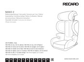 RECARO MAKO 2 Bedienungsanleitung