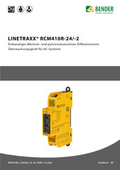 Bender LINETRAXX RCM410R-24/-2 Handbuch