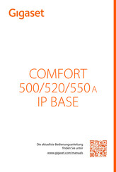 Gigaset COMFORT 550 A IP BASE Bedienungsanleitung