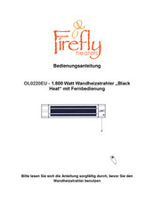 Firefly Heaters OL0220EU Bedienungsanleitung