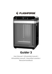 Flashforge Guider 3 Benutzerhandbuch