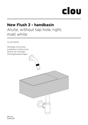 Clou New Flush 3 Montageanweisungen