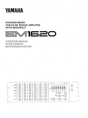 Yamaha EM1620 Bedienungsanleitung