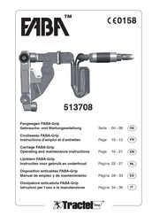 Tractel FABA A12 Gebrauchs- Und Wartungsanleitung