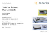 Sartorius FCA34EDE-PX Servicehandbuch