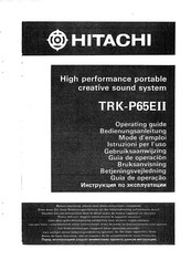 Hitachi TRK-P65EII Bedienungsanleitung