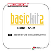 Nolan N-Com basic Kit2 N42 Sicherheit Und Gebrauchsanleitung