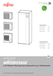 Fujitsu WATERSTAGE WGYA080ML3 Installationsanleitung