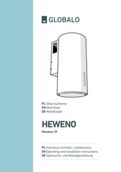 GLOBALO Heweno 39 Gebrauchs- Und Montageanleitung