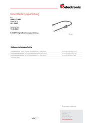 TR-Electronic LMRS 27 480 Gesamt-Bedienungsanleitung