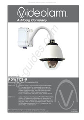 Moog Videolarm PDW7CN-9 Bedienungsanleitung