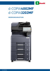 Olivetti d-COPIA3202MF Bedienungsanleitung
