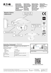 Eaton CWSA-04/01 Montageanweisung