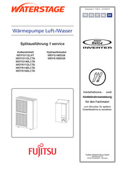 Fujitsu Waterstage WOYK160LCTA Installations- Und Inbetriebnahmeanweisung