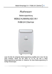 Rohnson R-896 UV-C Bedienungsanleitung