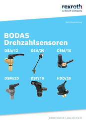 Bosch rexroth BODAS DSA/20 Betriebsanleitung
