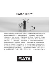 SATA HRS Betriebsanleitung