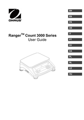 OHAUS Ranger Count 3000 Serie Bedienungsanleitung